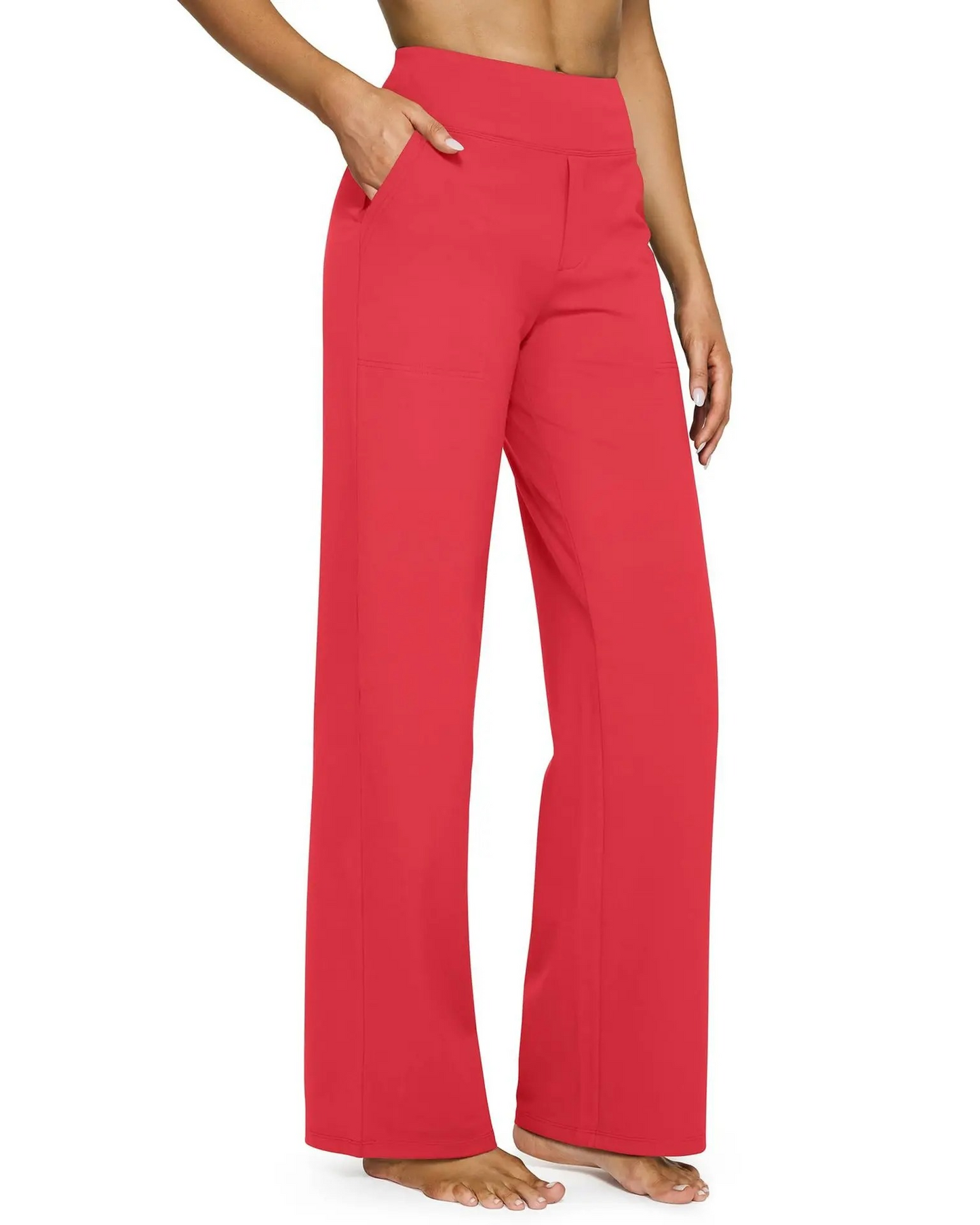 Pantalone Elegante Casual Vita Alta