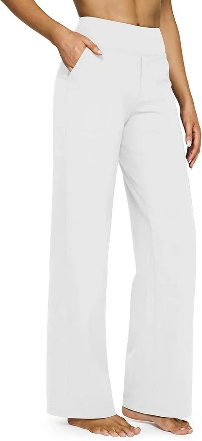Pantalone Elegante Casual Vita Alta