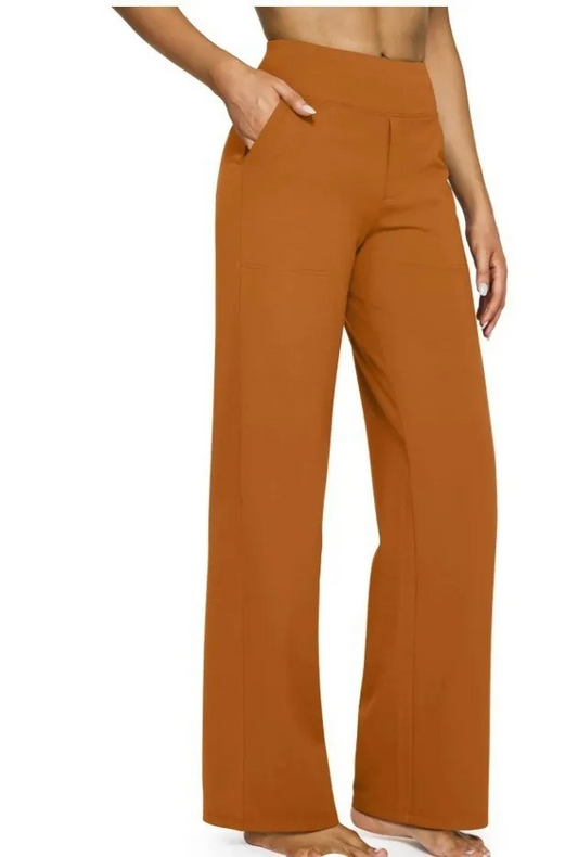 Pantalone Elegante Casual Vita Alta