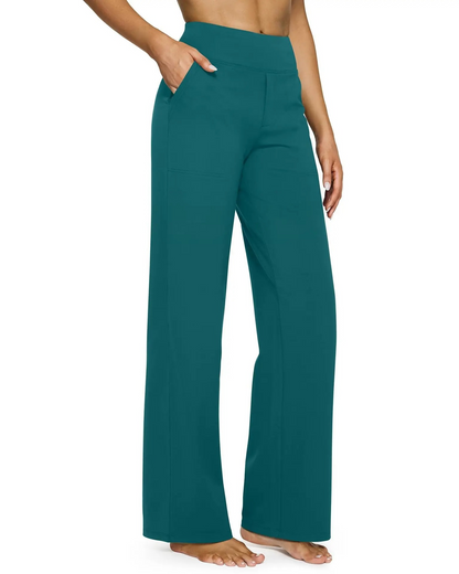 Pantalone Elegante Casual Vita Alta