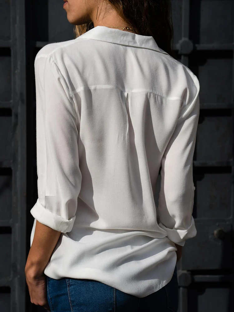 Camicetta Elegante Donna in Chiffon