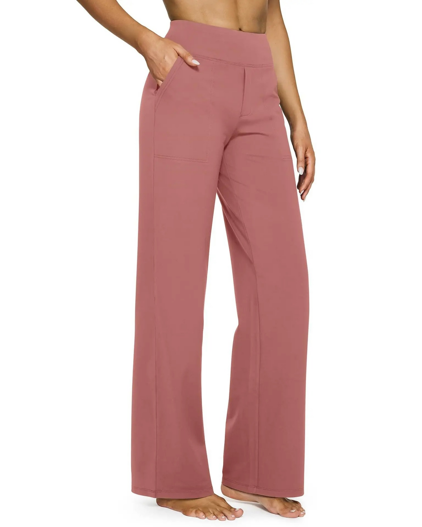 Pantalone Elegante Casual Vita Alta