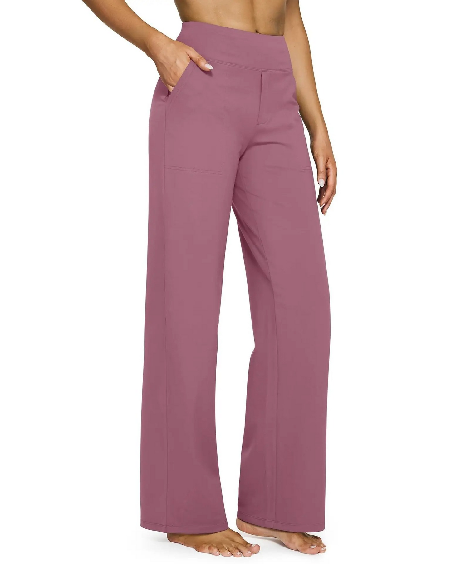 Pantalone Elegante Casual Vita Alta
