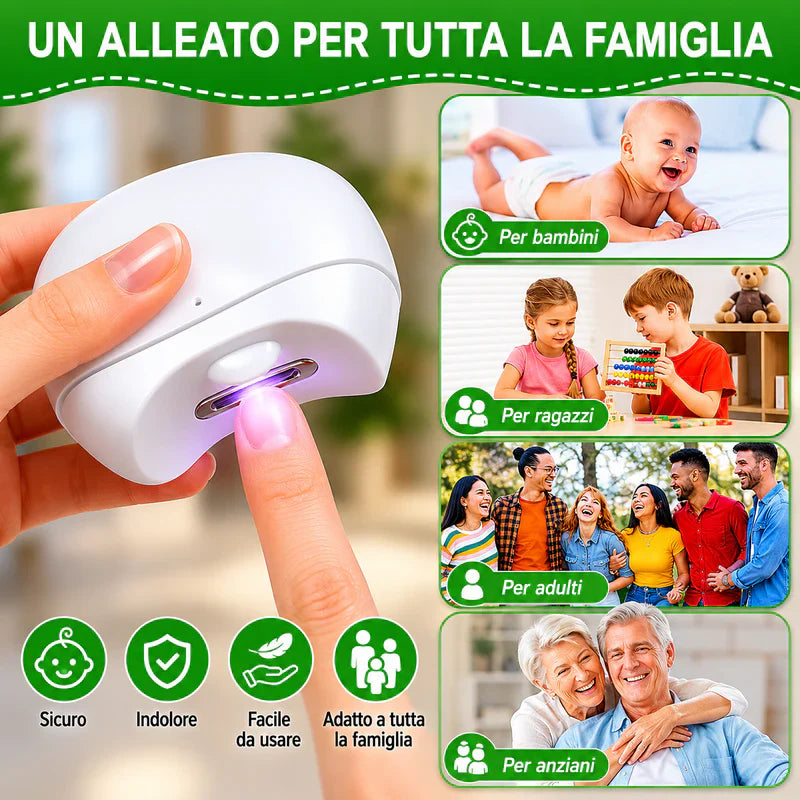 Tagliaunghie Elettrico Silenzioso