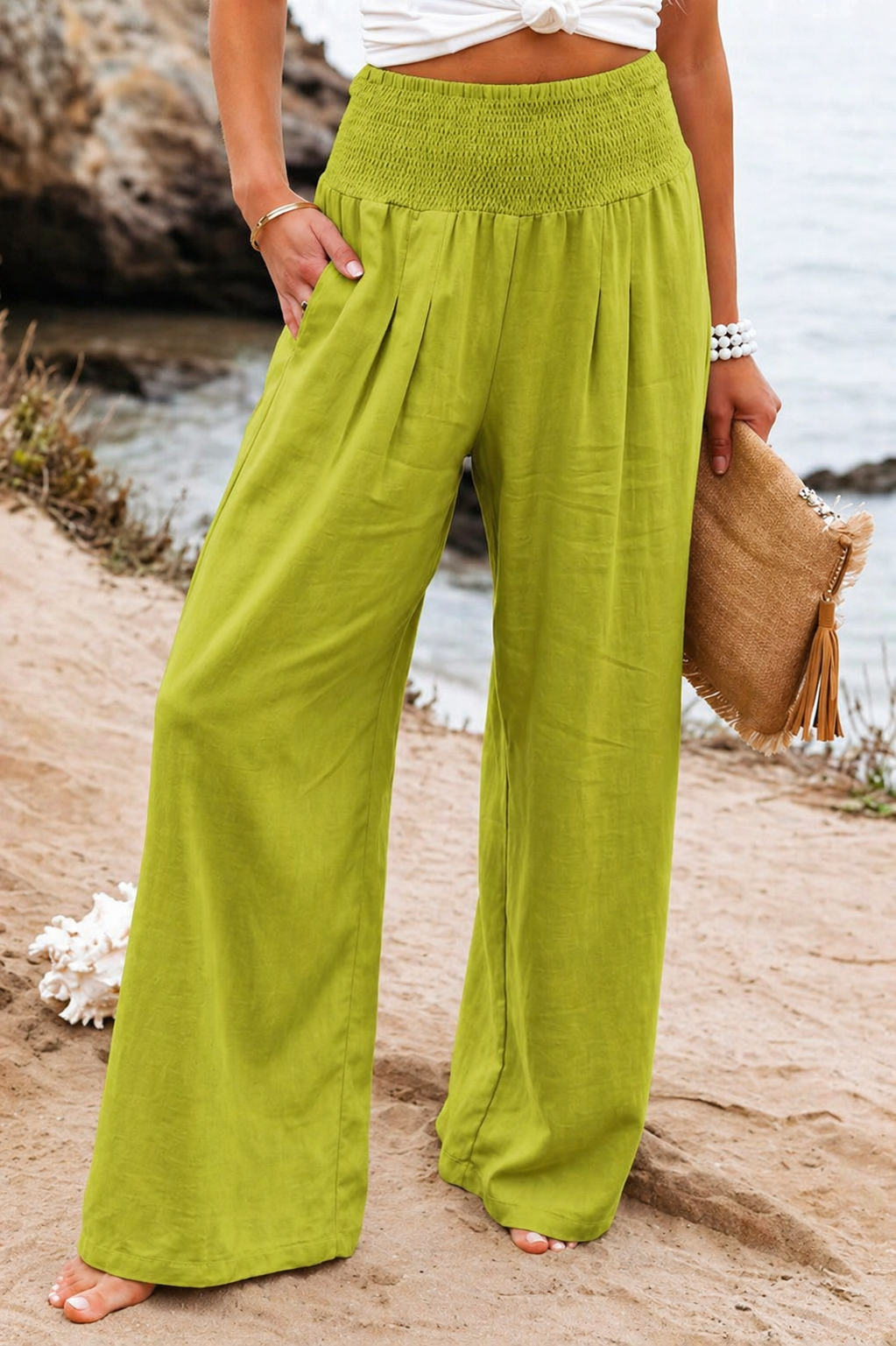 Pantaloni Casual da Donna con Coulisse