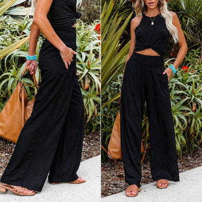 Pantaloni Casual da Donna con Coulisse