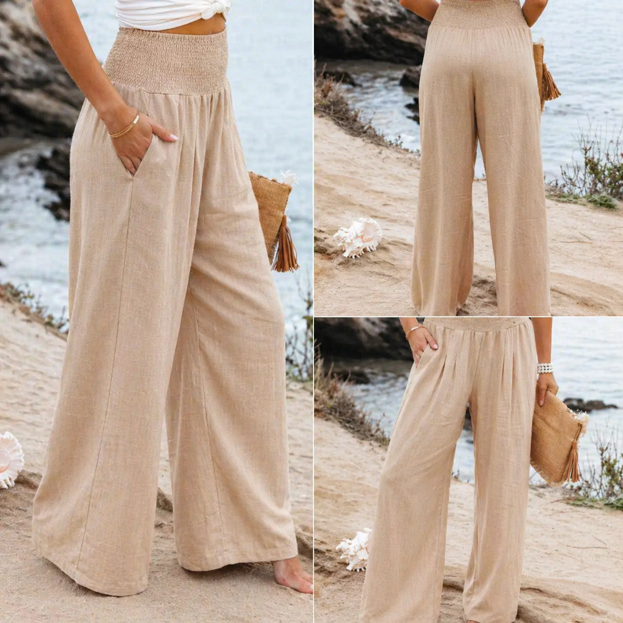 Pantaloni Casual da Donna con Coulisse