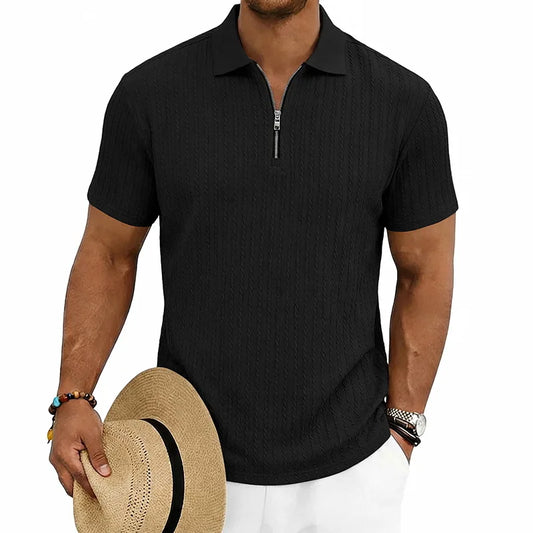 Polo Zip Uomo | Fresca e Curata Ogni Giorno
